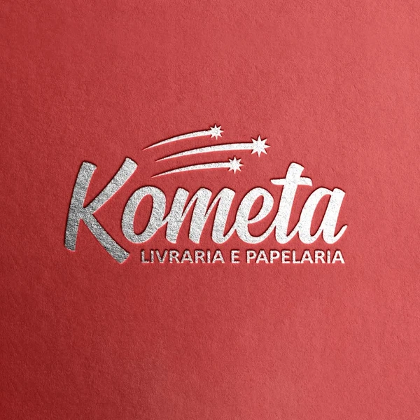 Logotipo de Kometa Livraria e Papelaria